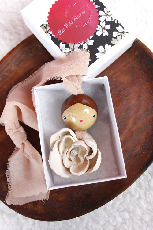 (image pour) Petite Fleur Céramique Rosa